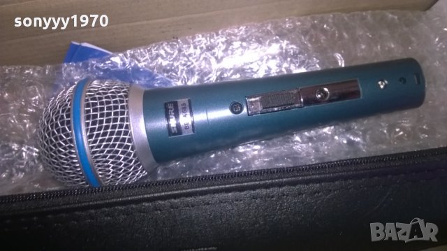 shure beta sm58s-вокален-внос швеицария, снимка 4 - Микрофони - 24899906