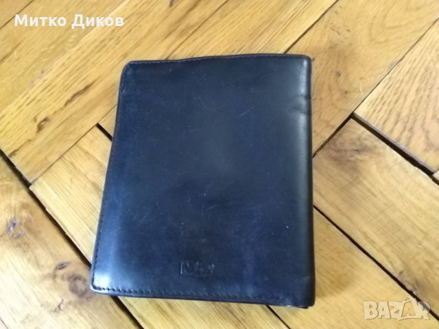 Портфейл БТК -естествена кожа, снимка 2 - Портфейли, портмонета - 24989053