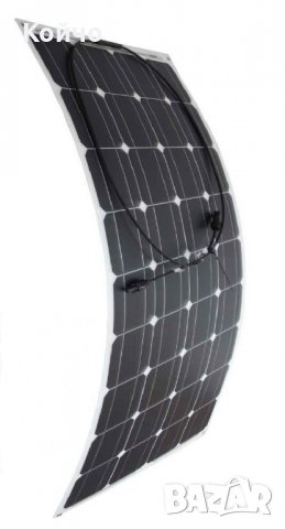 100 W гъвкав монокристален панел