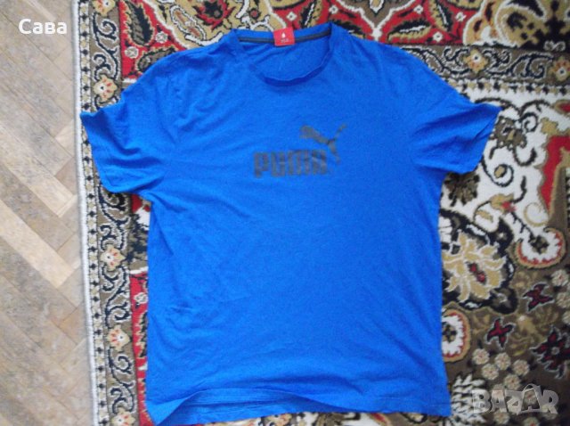 Тениски PUMA   мъжки,Л-ХЛ-2ХЛ  /зелена,синя,сива/, снимка 7 - Тениски - 25886976