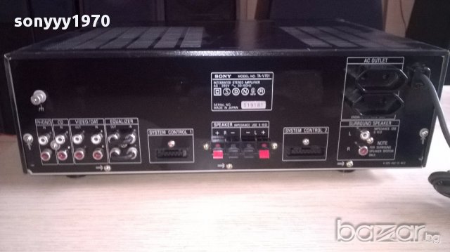 sony amplifier-japan-внос швеицария, снимка 10 - Ресийвъри, усилватели, смесителни пултове - 12764785