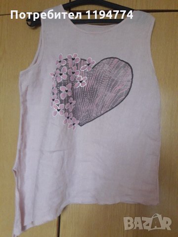 Потник от лен и трико, снимка 3 - Потници - 21946016