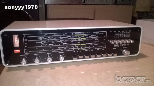 Graetz form77-stereo receiver-made in west germany-внос швеицария, снимка 2 - Ресийвъри, усилватели, смесителни пултове - 17046045