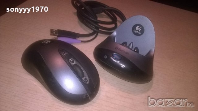 logitech bluetooth безжична мишка-внос швеицария, снимка 3 - Клавиатури и мишки - 19144411