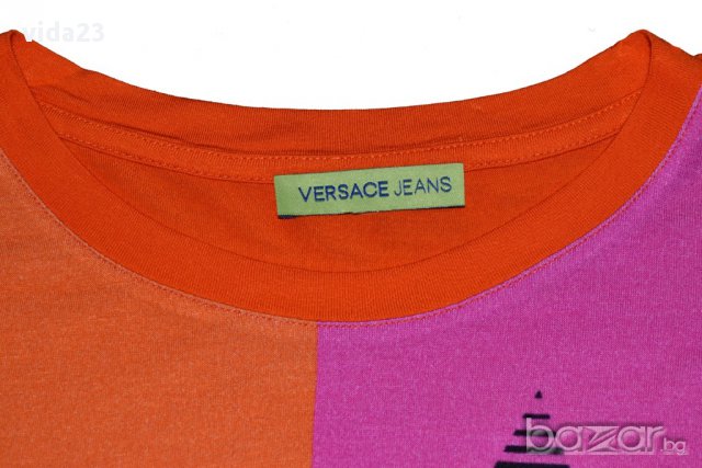 Versace Jeans - Дамска тениска , размер 38, снимка 3 - Тениски - 10398075