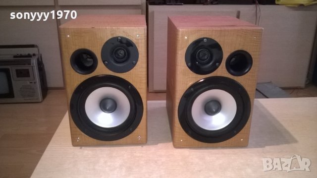hitachi speaker system 2x50w-25х22х16см-внос англия, снимка 5 - Тонколони - 24400702
