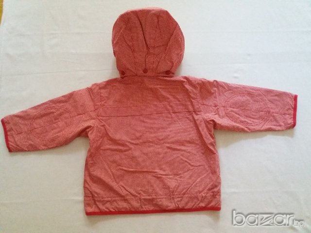 Карирано червено яке /H&M/, снимка 2 - Детски якета и елеци - 15901690