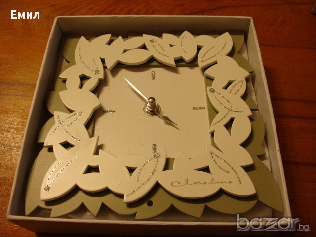 Часовник настолен бутиков CLARALUNA  Made in Italy, снимка 1 - Други - 16730649