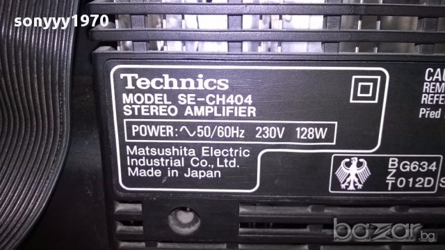 technics-amplifier+tuner/rds+cd+deck2/dolby/revers-швеицария, снимка 8 - Ресийвъри, усилватели, смесителни пултове - 12825083