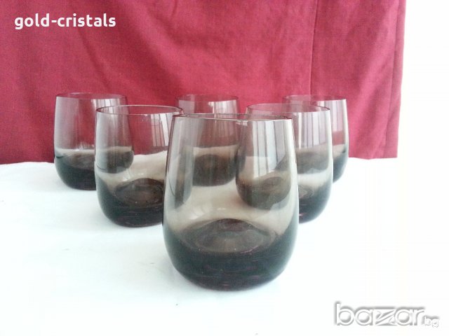 Стъклени чаши за уиски, снимка 5 - Антикварни и старинни предмети - 20063169