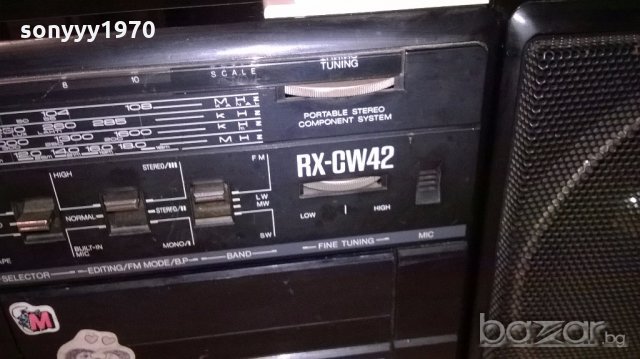 panasonic rx-cw42-ретро колекция-внос швеицария, снимка 9 - Ресийвъри, усилватели, смесителни пултове - 19384997