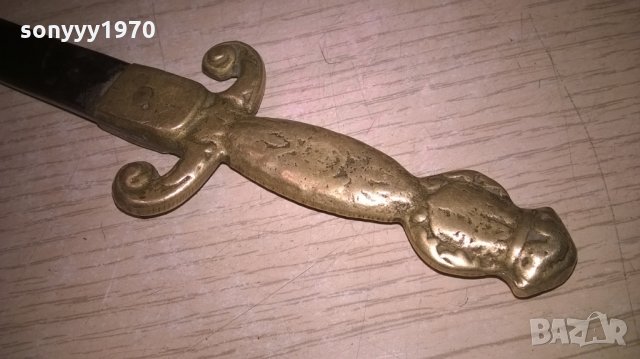 ПОРЪЧАН-stainlnless steel-made in turkey alba-57см-сабя-внос швеция, снимка 2 - Колекции - 23431853