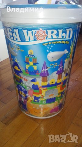 Детски Конструктор "Морско дъно и обитатели"(Голям), снимка 1