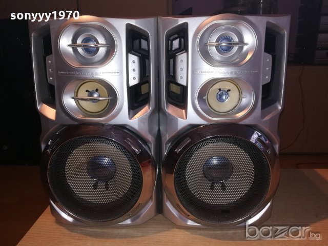 pioneer-3way-speaker system-2бр-37х26х21см-внос швеицария, снимка 3 - Тонколони - 20406667