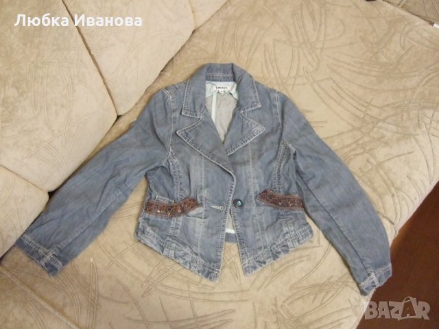 Детско дънково сако- Donna Karan, снимка 1