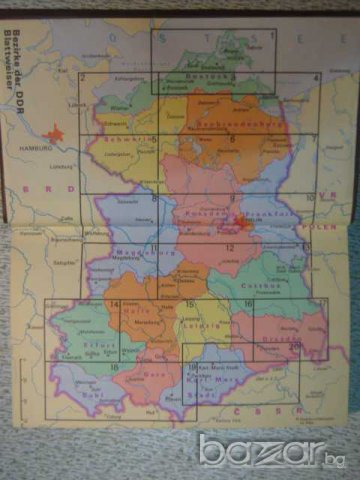 Haack Kleiner Atlas - DDR - Verkehr - 230 стр., снимка 2 - Други - 8062224