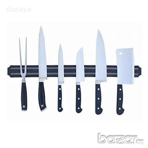 259 Магнитна лента стойка за кухненски ножове държач поставка за стена, снимка 4 - Органайзери - 20628753