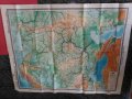 Стара Физическа Карта на СССР-Европейска част-1952г., снимка 2