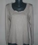 Дизайнерска еластична блуза "Giada" вискозна коприна / голям размер , снимка 1 - Блузи с дълъг ръкав и пуловери - 17411257