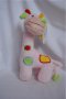 Бебешка или детска плюшена играчка  жираф на шарени петна-010, снимка 1 - Плюшени играчки - 13397890