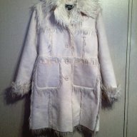 Дамско кожено палто, снимка 2 - Палта, манта - 16941578