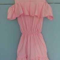 Розова рокля , снимка 2 - Рокли - 22137690