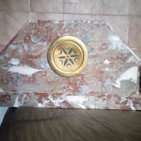 ретро каминен часовник с декорации, снимка 4 - Антикварни и старинни предмети - 21663193