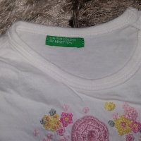 тениска benetton , снимка 2 - Бебешки блузки - 22183064