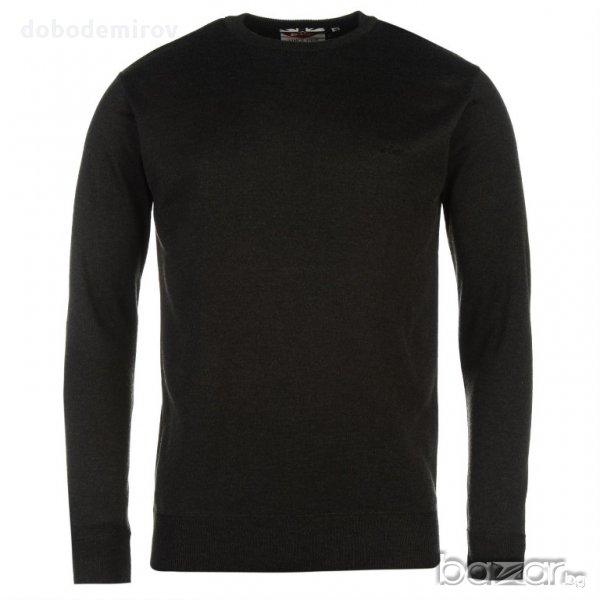 Нов мъжки пуловер Lee Cooper Crew Knit Jumper, оригинал, снимка 1