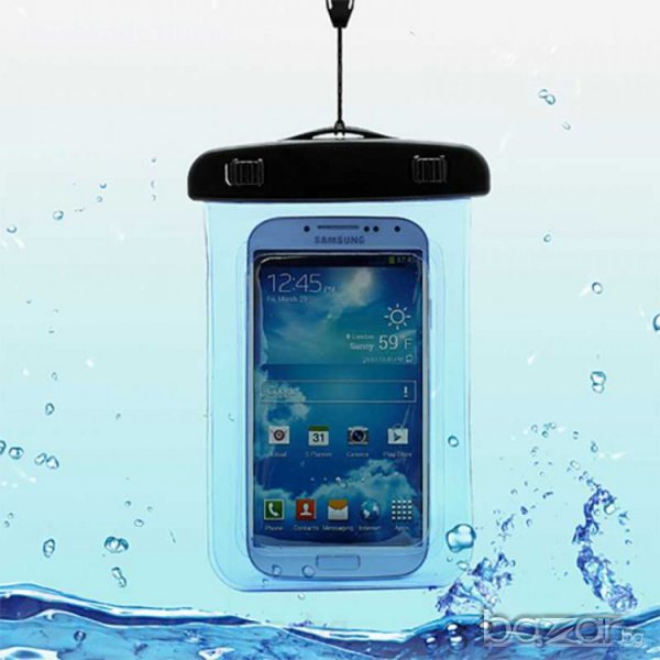 Универсален водоустойчив калъф с въздушна камера за телефон / фотоапарат, снимка 1