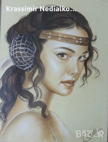 Рисувам портрети.Подарък за сватба,рожден ден и други поводи., снимка 16 - Картини - 17071461