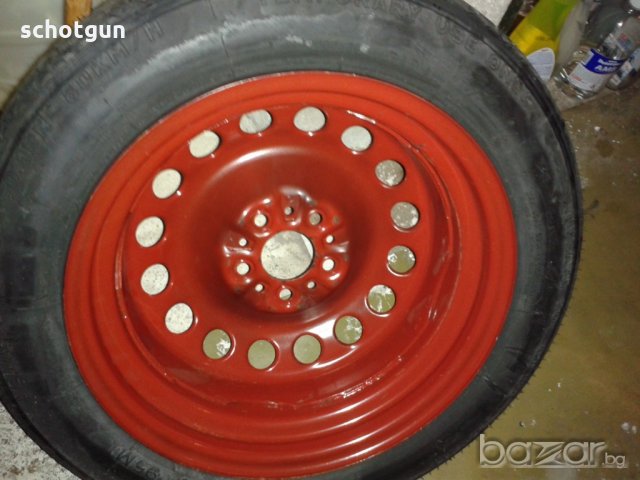 Резервни гуми тип патерица за fiat lancia 4x98 и 5x108, снимка 2 - Гуми и джанти - 20332162