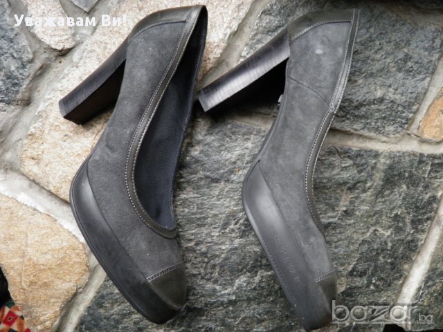 G-star оригинални дамски обувки естествена кожа и велур Uk8/41, снимка 2 - Дамски обувки на ток - 8294248