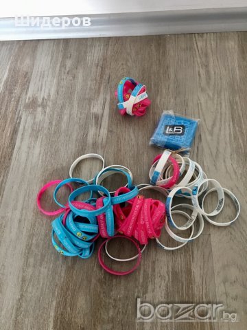 Силиконови гривни(чисто нови)!
