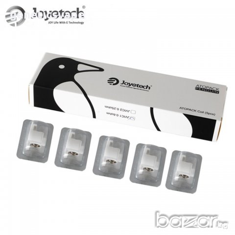 Atopack Penguin JVIC coil 0.25ohm 0.6ohm оригинални изпарители, снимка 2 - Аксесоари за електронни цигари - 18897089