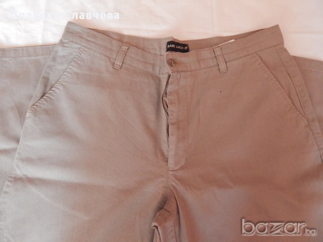 Мъжки панталон 44 размер-нов,100% памук, снимка 4 - Панталони - 14307992