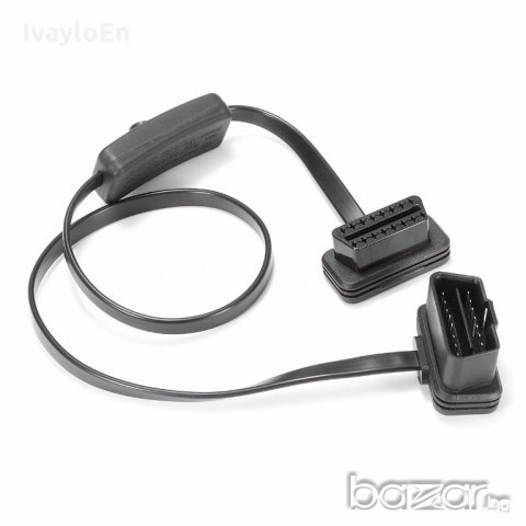 OBDII Удължител 30 CM 16 пина към 16 пина , снимка 2 - Аксесоари и консумативи - 19945688