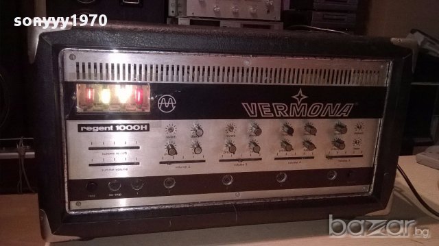 Vermona-made in ddr-ретро усилвател-внос швеицария, снимка 4 - Ресийвъри, усилватели, смесителни пултове - 15551814