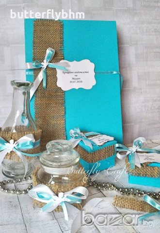 Комплект за кръщене, Артикули за кръщене, Аксесоари за кръщене, Украса за кръщене, снимка 3 - Подаръци за кръщене - 21158006