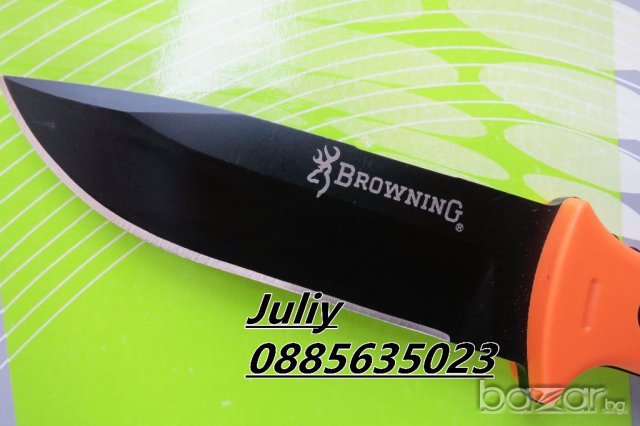 Нож Browning / 21,6 см /, снимка 8 - Ножове - 17883508