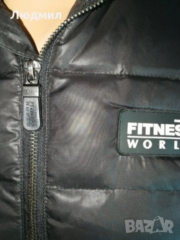 Fitness world, staff gear, пухен елек. 100 %Оригинал, снимка 8 - Спортни дрехи, екипи - 24616471