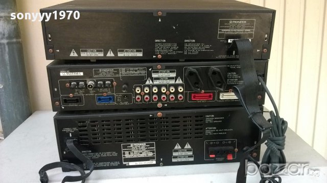 pioneer-три модула-внос швеицария, снимка 6 - Ресийвъри, усилватели, смесителни пултове - 18176747