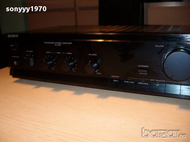 sony ta-a200-stereo amplifier-made in japan-внос швеицария, снимка 4 - Ресийвъри, усилватели, смесителни пултове - 11989618