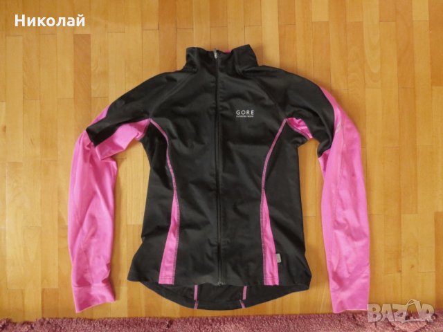 Gore running wear womens windstopper soft shell jacket, снимка 1 - Спортни екипи - 24371977