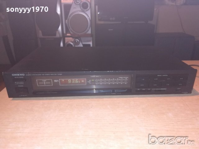 onkyo t4330l-tuner-made in japan-внос швеция, снимка 5 - Ресийвъри, усилватели, смесителни пултове - 20129158