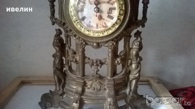 бароков настолен часовник, снимка 4 - Антикварни и старинни предмети - 19829937