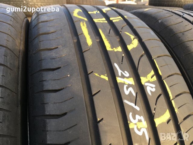  215/55/18 Континентал ПремиумКонтакт 2012г 5мм и 5,5мм! Проверени! , снимка 5 - Гуми и джанти - 23810409