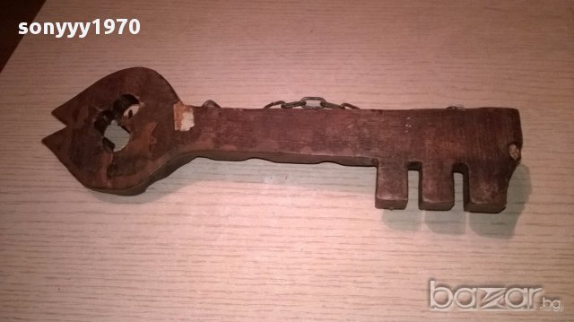 Поставка за ключове-дърво/метал-28х8см-внос швеицария, снимка 12 - Антикварни и старинни предмети - 16788869