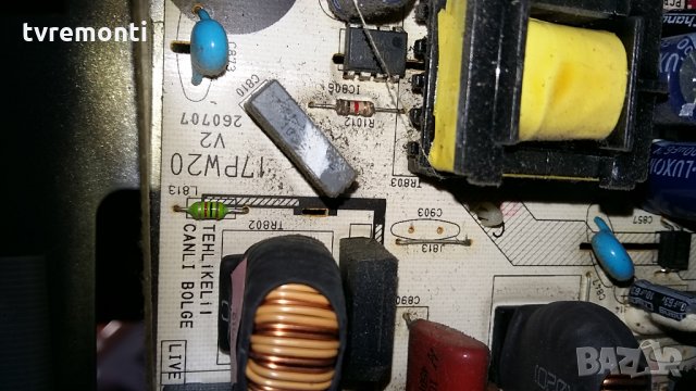 Power board 17PW20 v2, снимка 2 - Части и Платки - 24803090