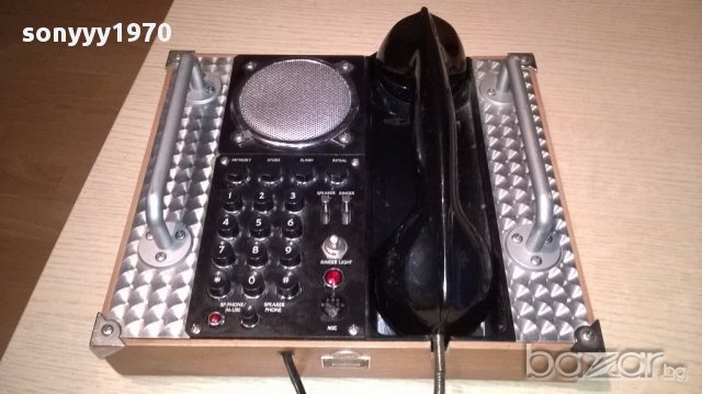 VINTAGE Hands-free telephone-new york-paris-ретро колекция-внос швеицария, снимка 2 - Антикварни и старинни предмети - 17747613